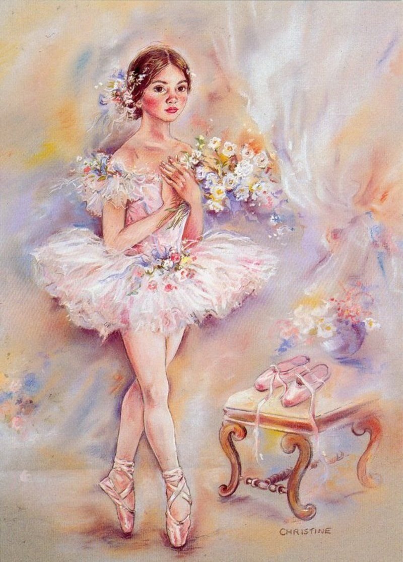 С днём рождения девочке балерине