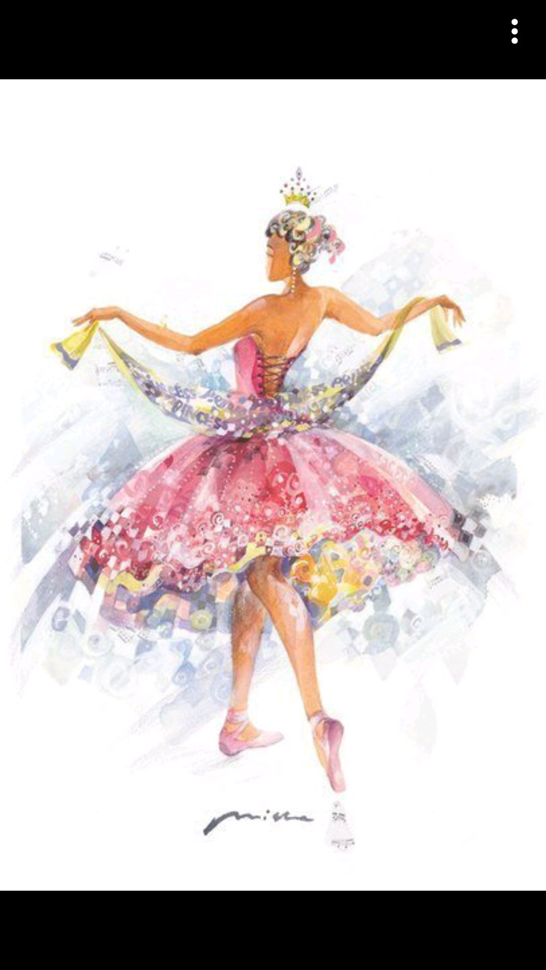 Смешная балерина