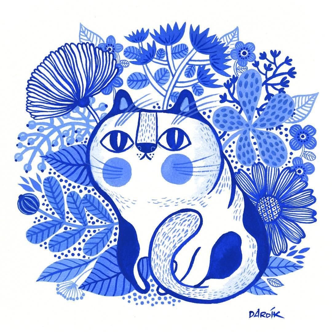 Элементы и узоры гжельской росписи