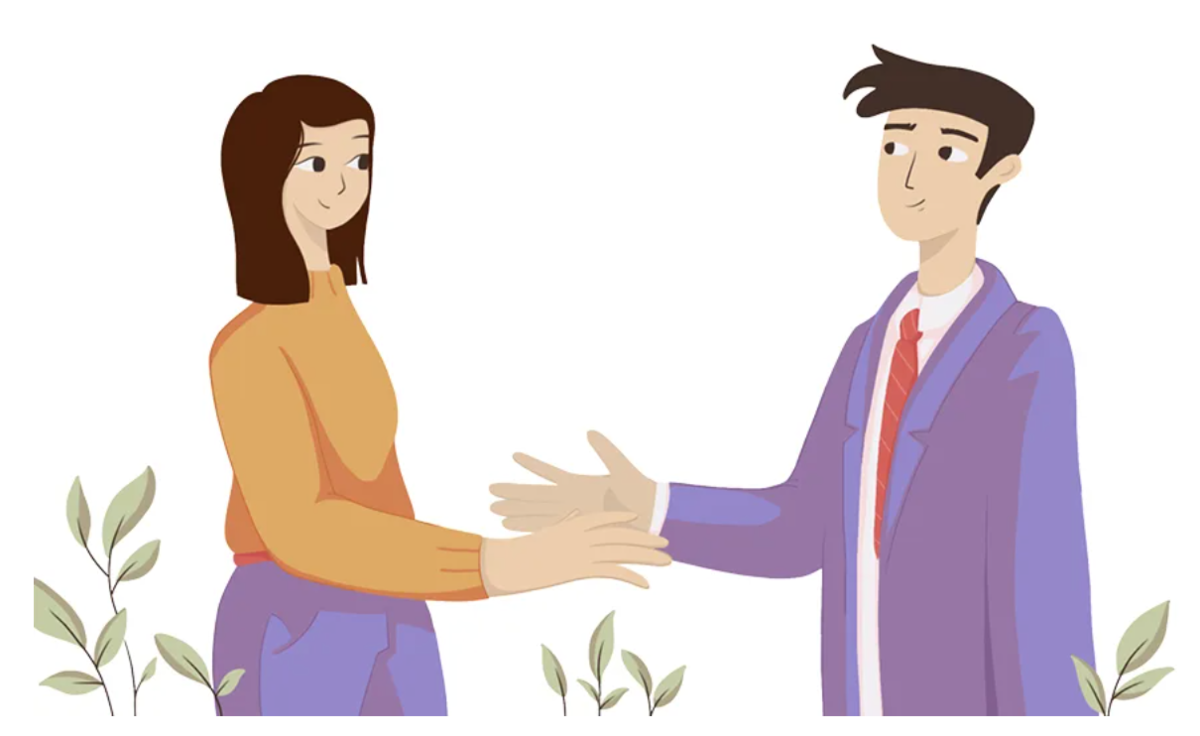 Учитель с учениками с глобусом