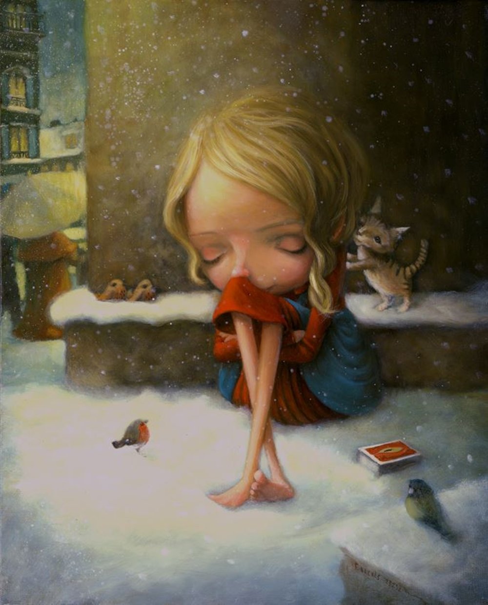 Сказочные миры иллюстратора Фабрис Бейкес