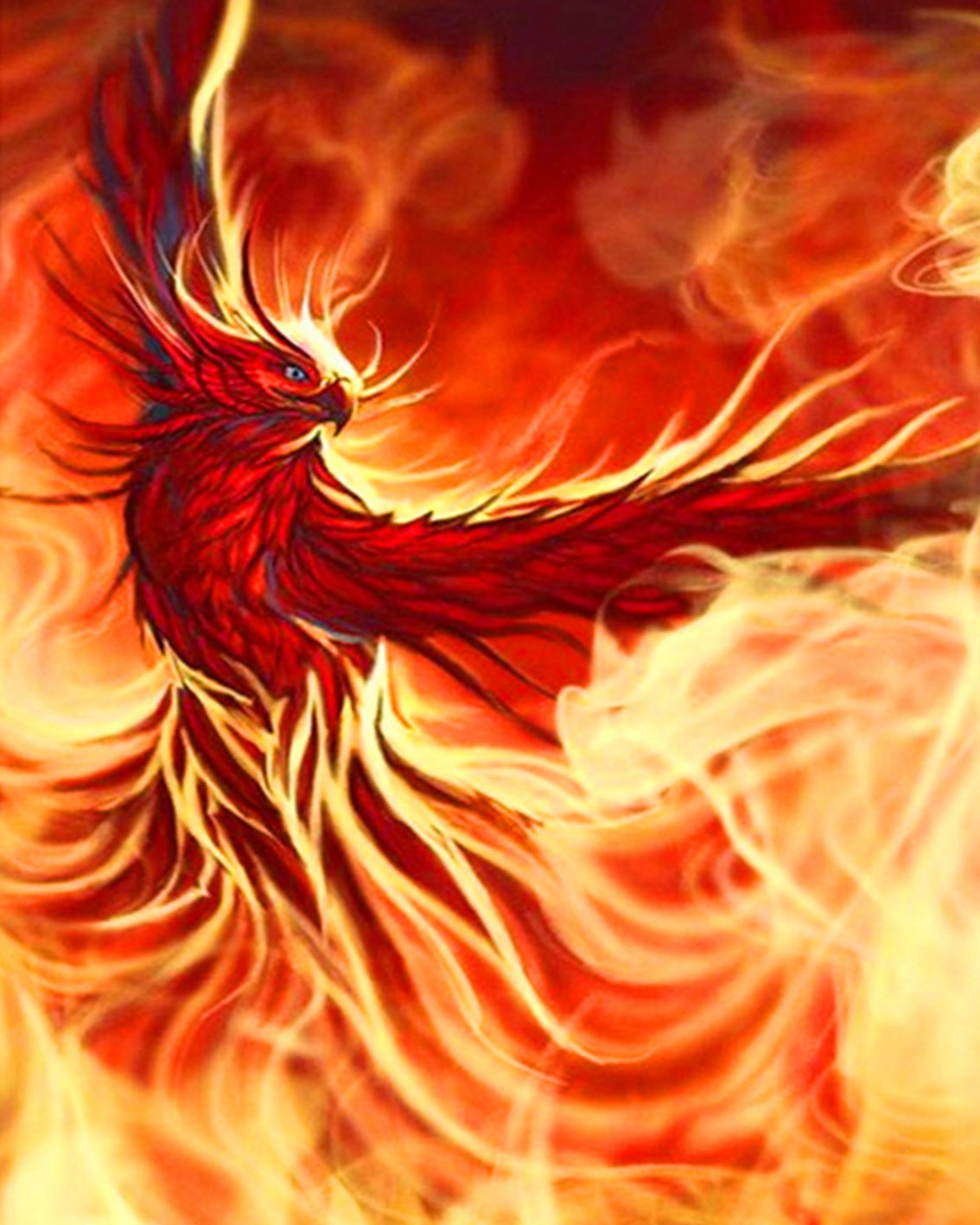 Возрождающаяся птица Феникс