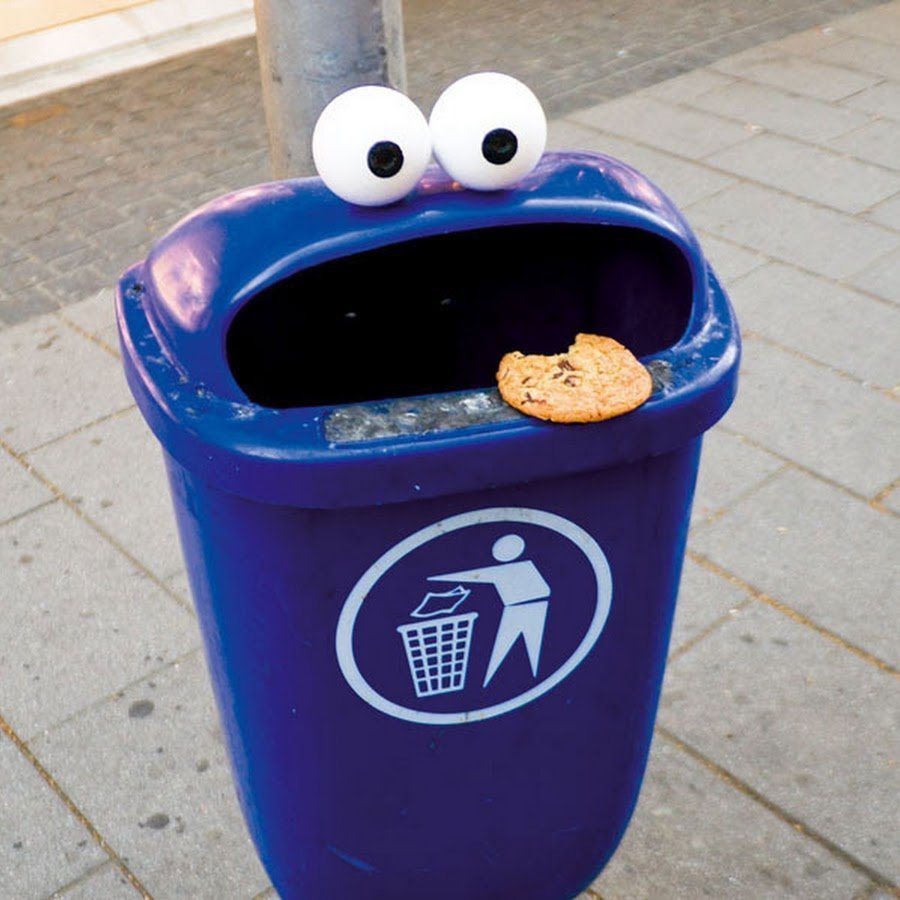 Креативные мусорные баки