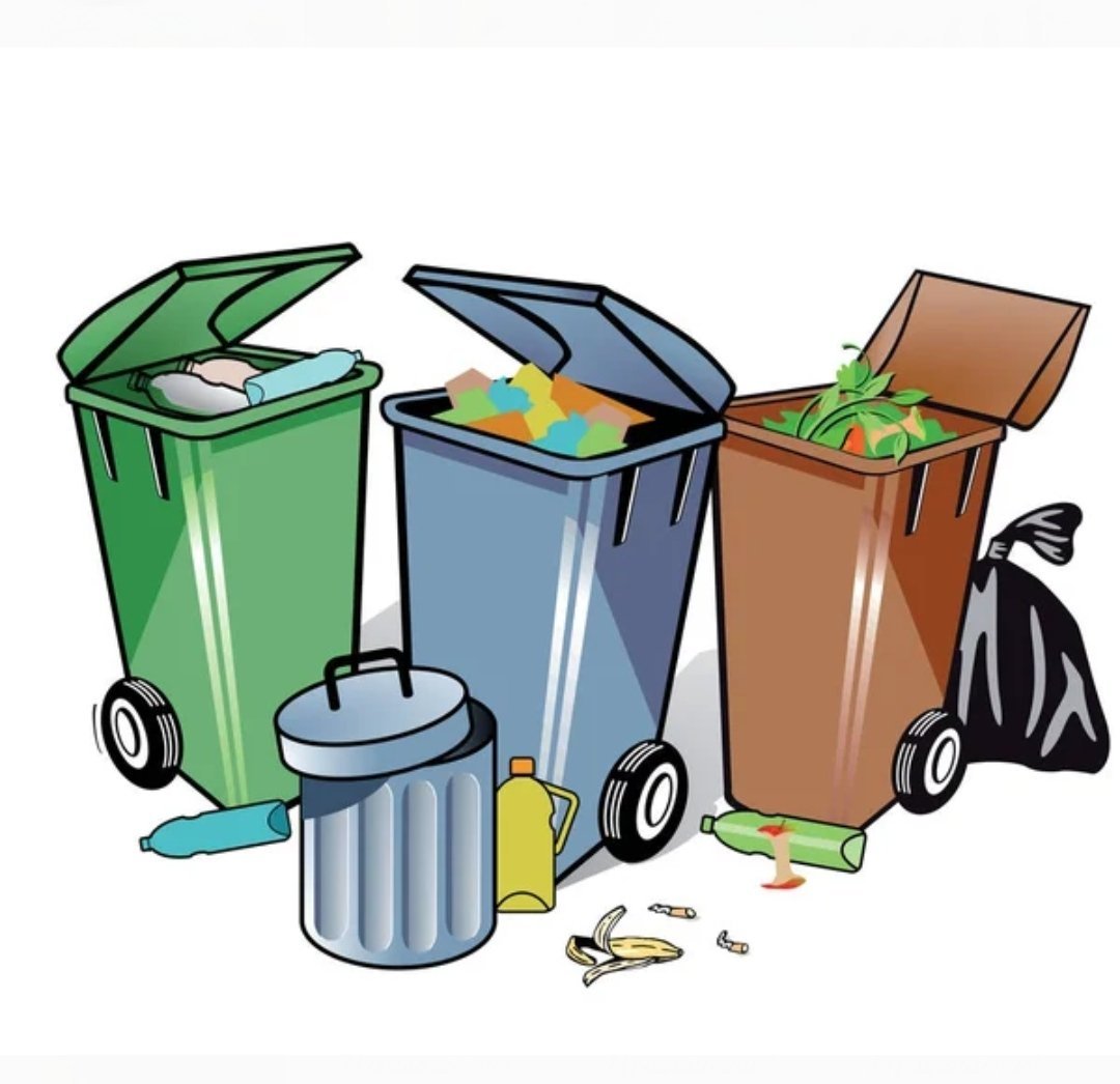 Контейнер для мусора мультяшная