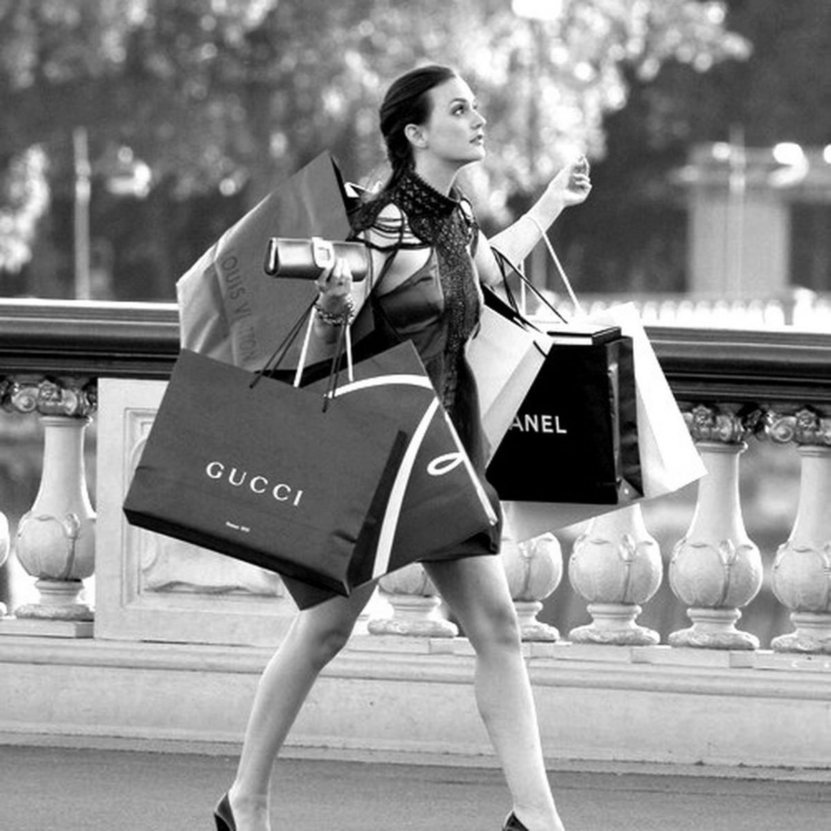 Шопинг брендовые пакеты