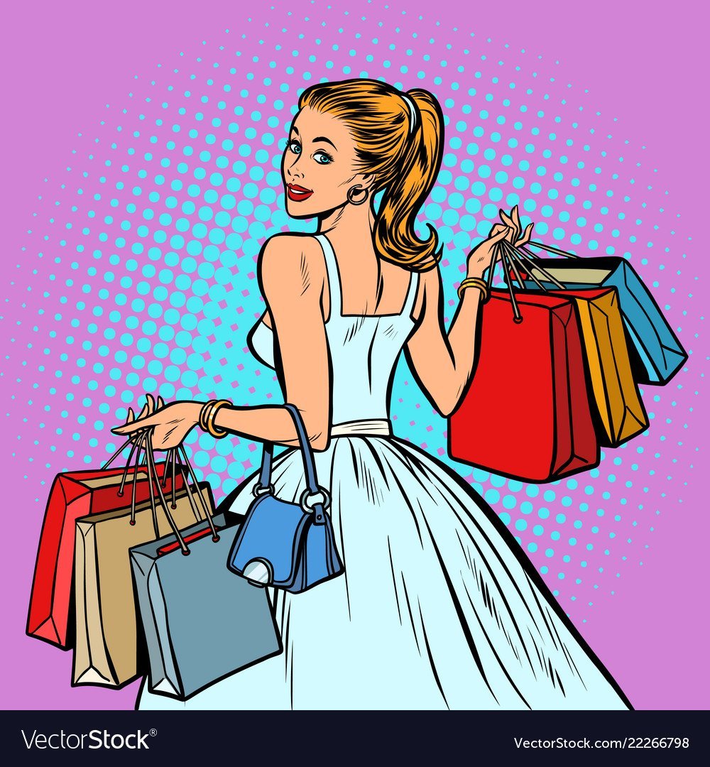 Дети шоппинг