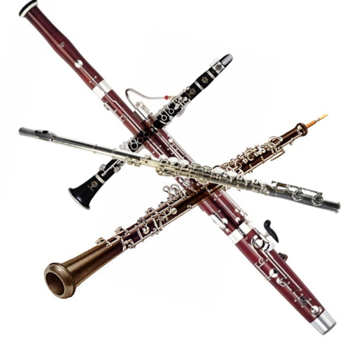 Гобой труба кларнет. Деревянные духовые флейта гобой кларнет Фагот. Флейта гобой кларнет Фагот. Деревянные духовые инструменты флейта кларнет гобой Фагот. Музыкальные инструменты флейта гобой кларнет Фагот.