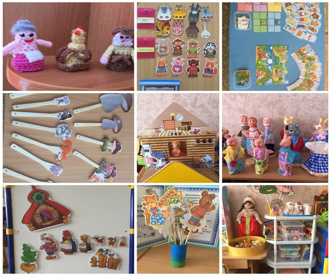 Театр в садике подготовительная группа