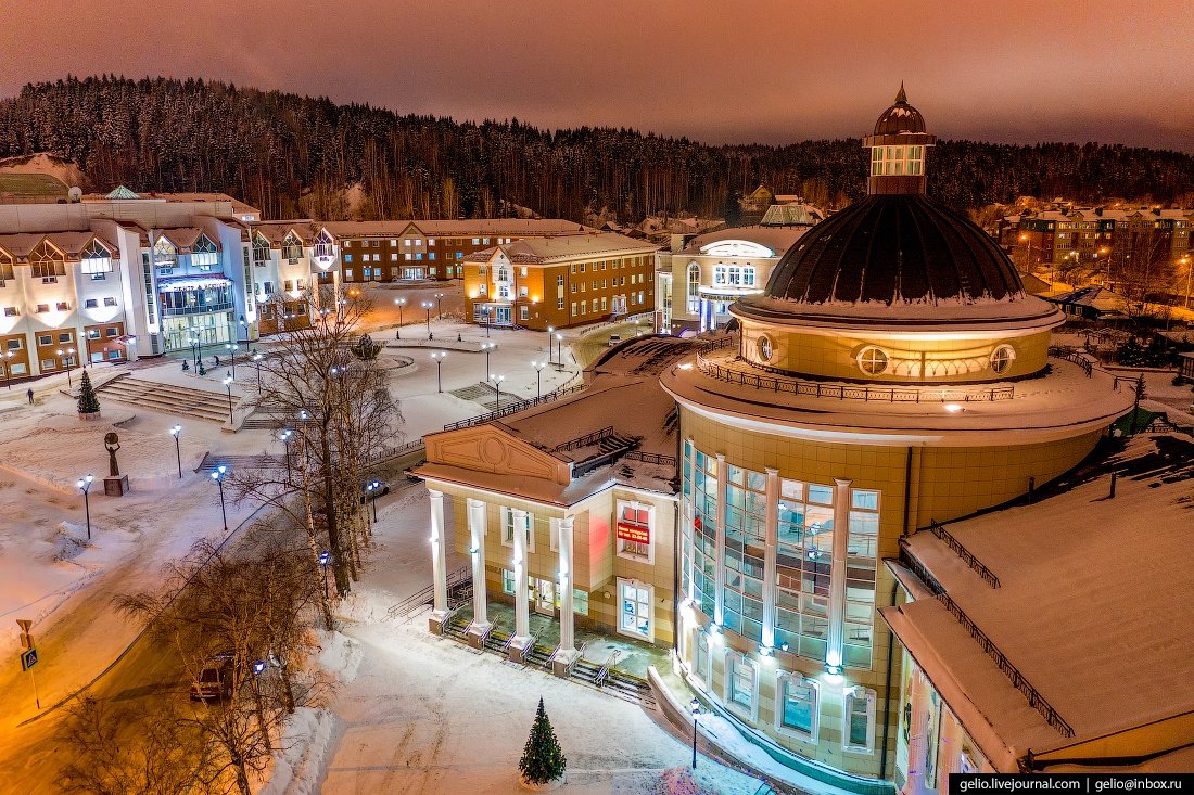 Центр города Ханты Мансийска