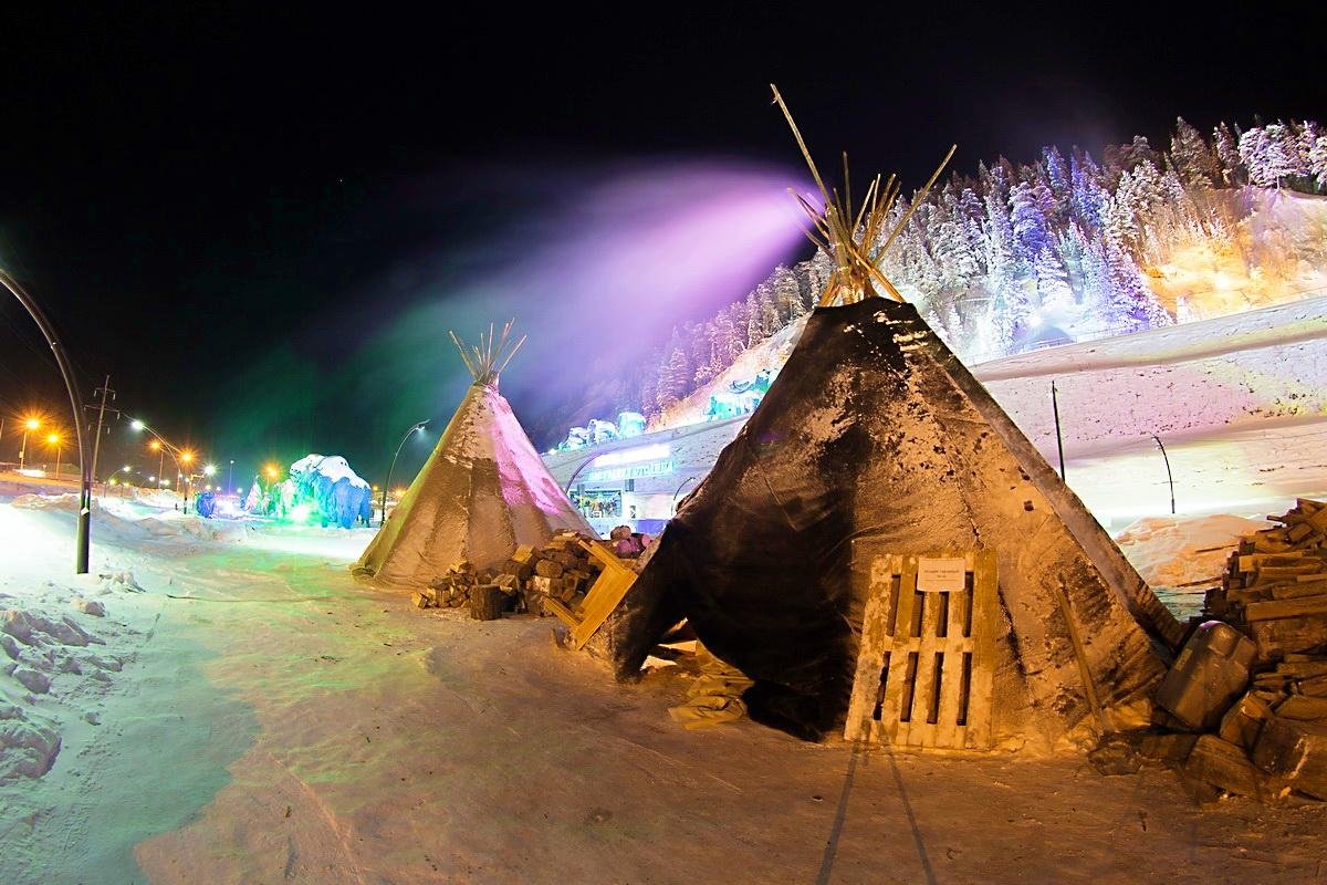 Археопарк Ханты-Мансийск Новогодняя столица