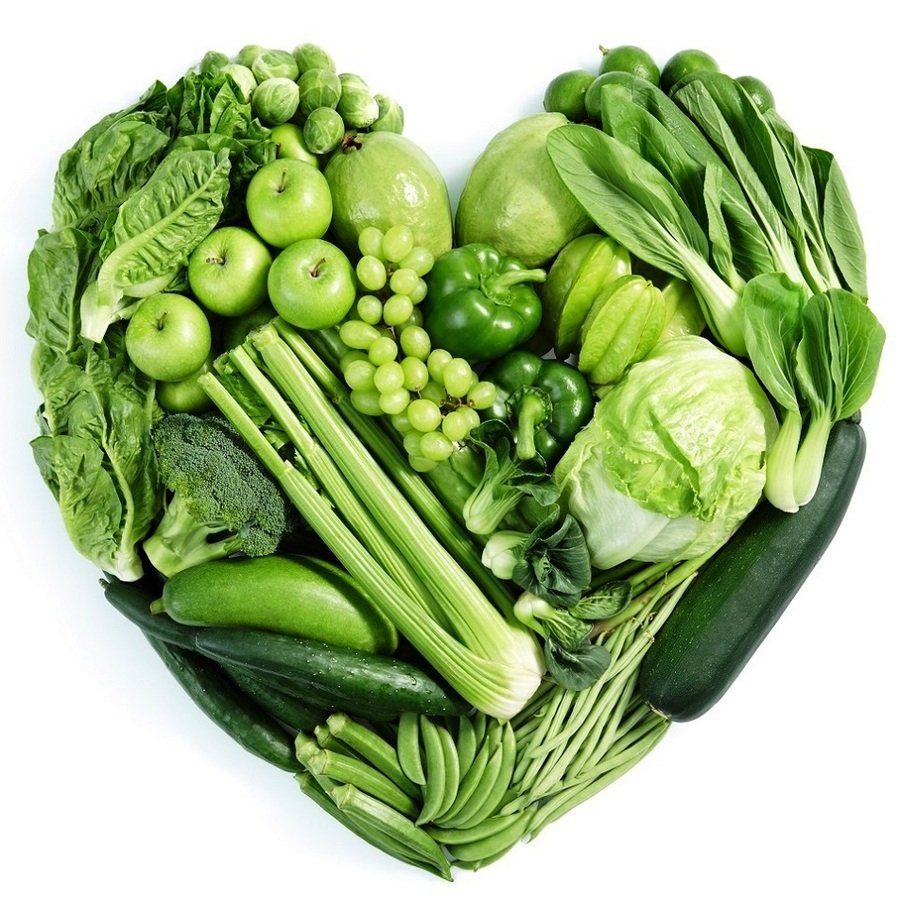 Зеленые овощи