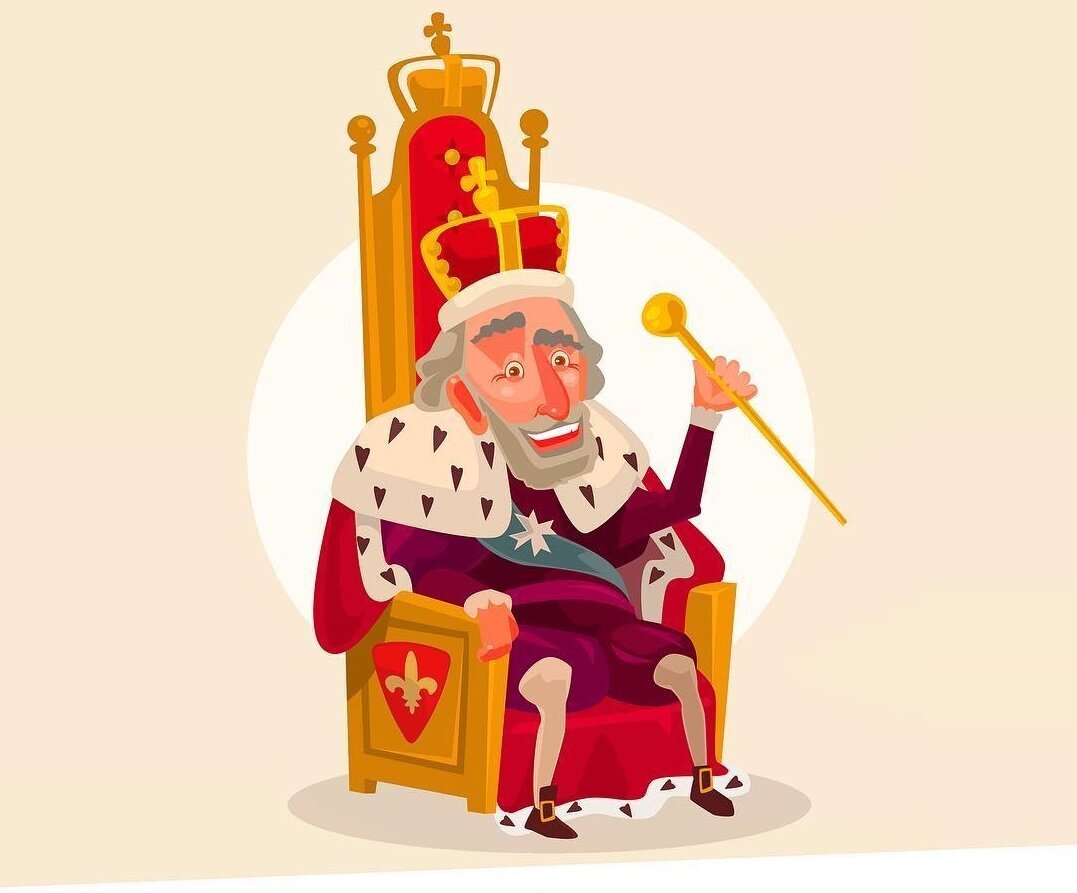 Король на троне
