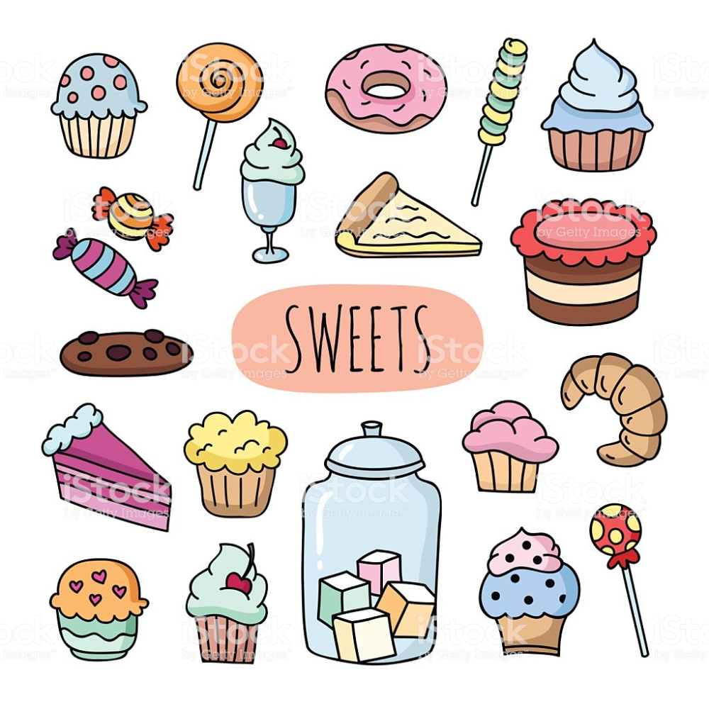 Мини рисунки вкусняшки