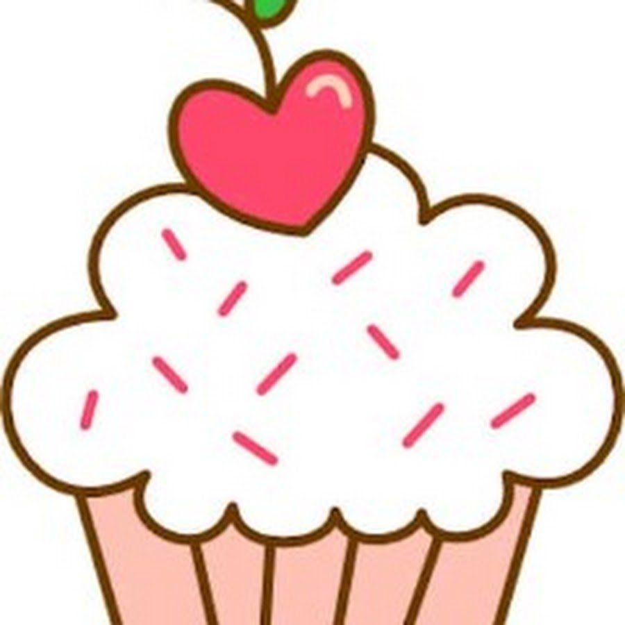 Кексик рисунок для срисовки