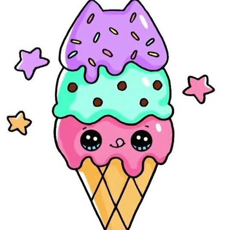 Рисунки для срисовки пирожное