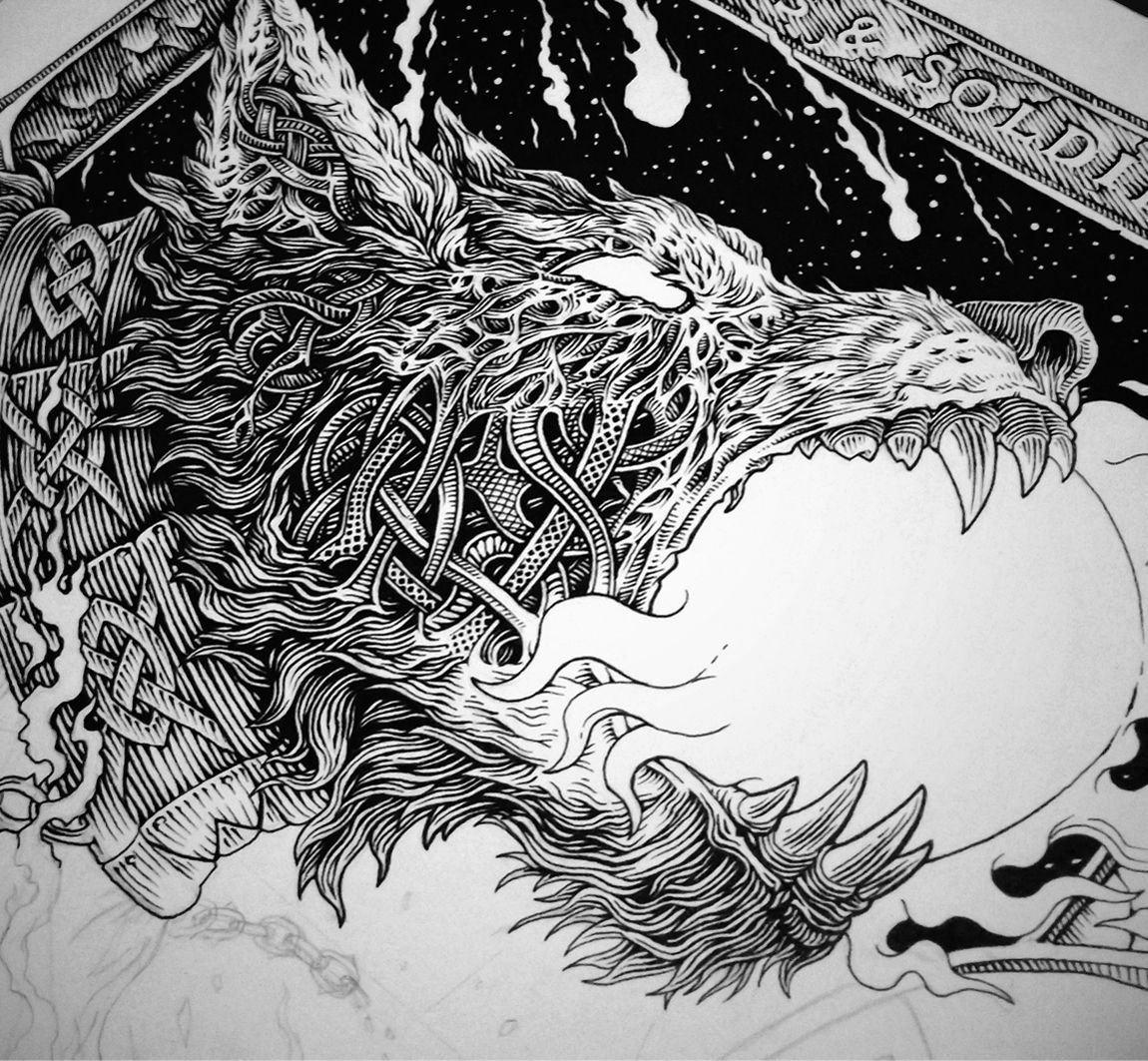 Фенрир блэкворк