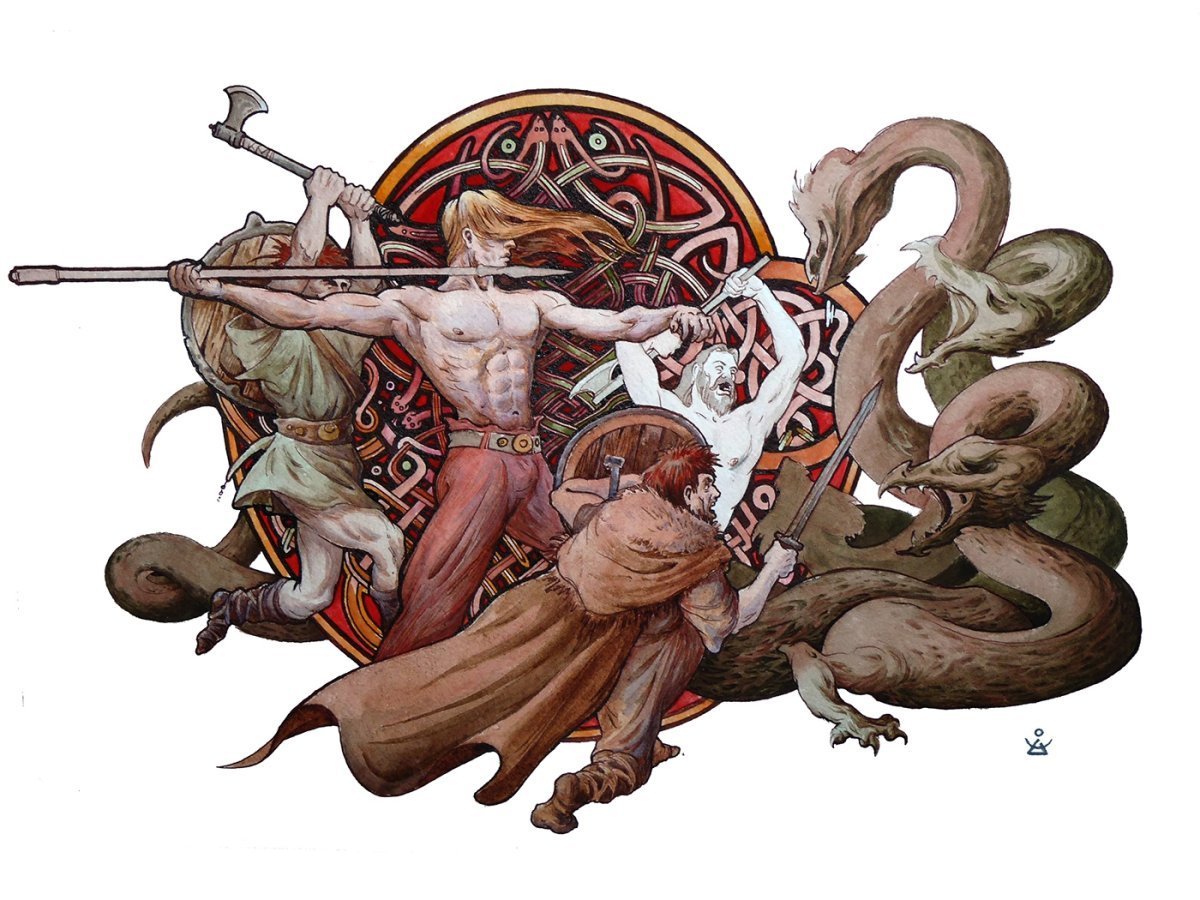 Скандинавская мифология Дмитрий Илюткин