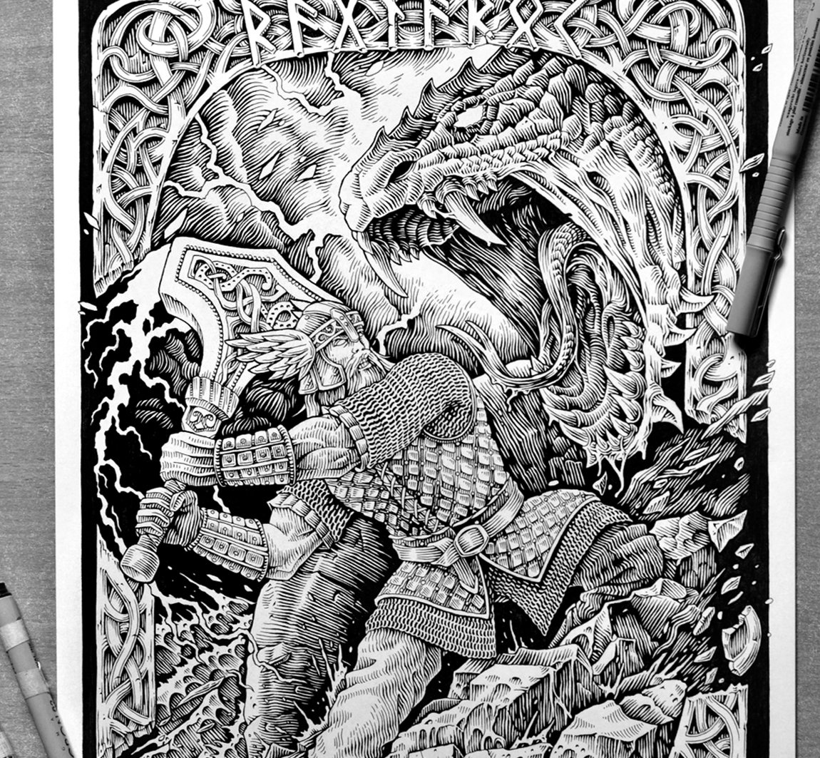 Рагнарёк Скандинавия мифология