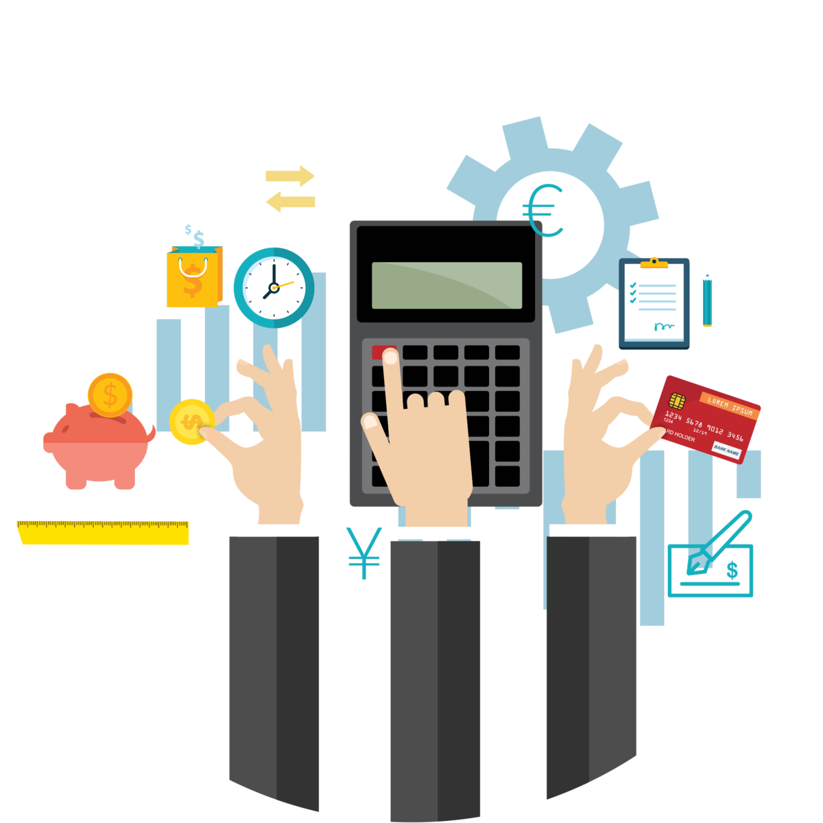 Затраты клипарт