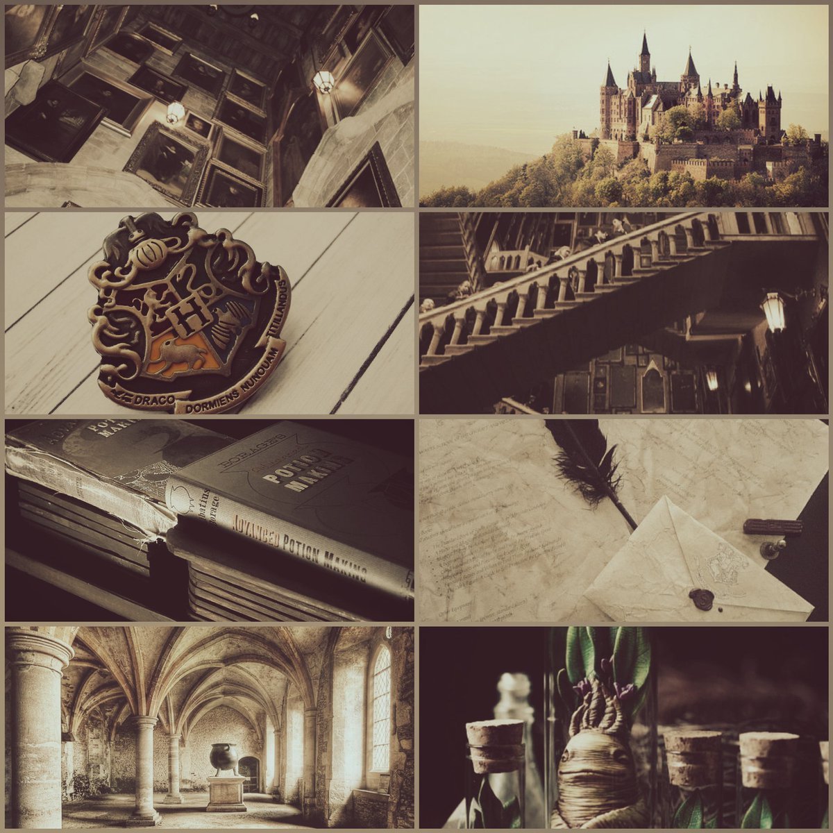 Гарри Поттер Эстетика Хогвартса