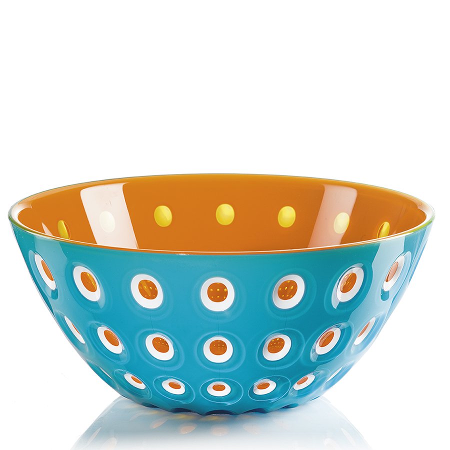 Салатница Guzzini le Murrine 25 см, бирюзовая