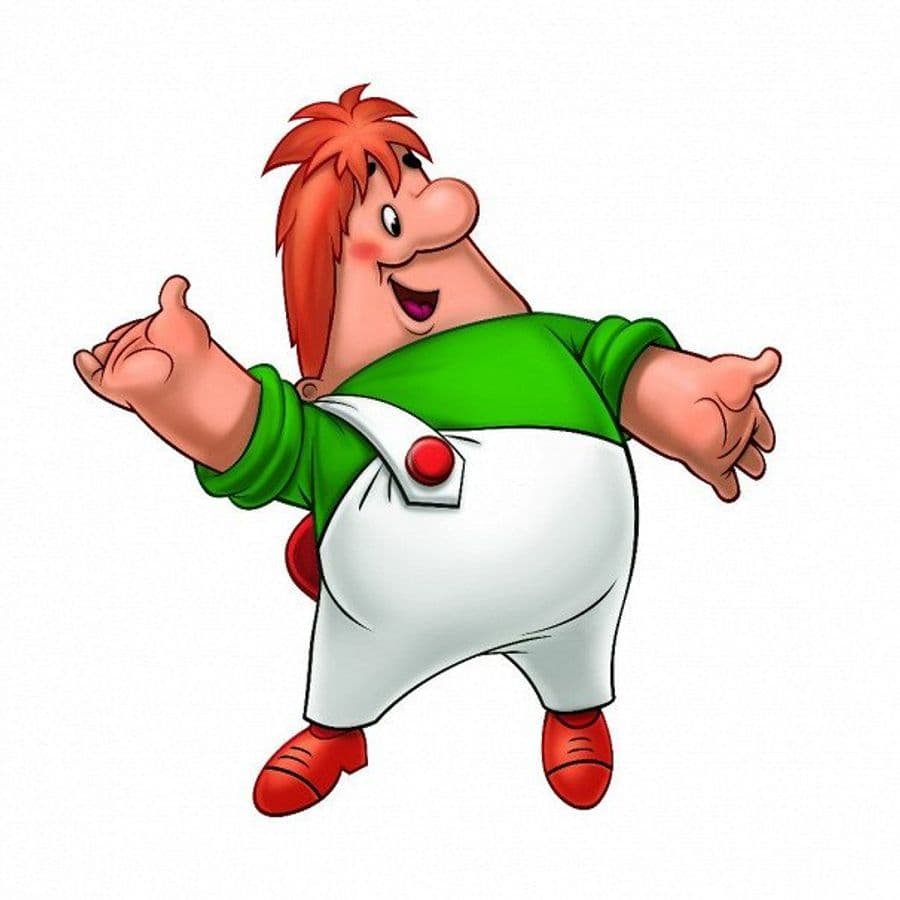 Картина малыш и Карлсон