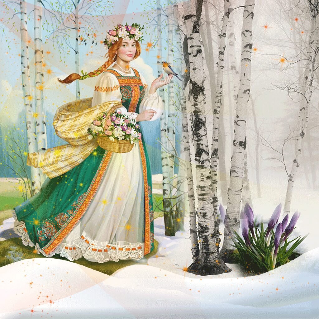 Е. Штыров. Масленица. Проводы зимы