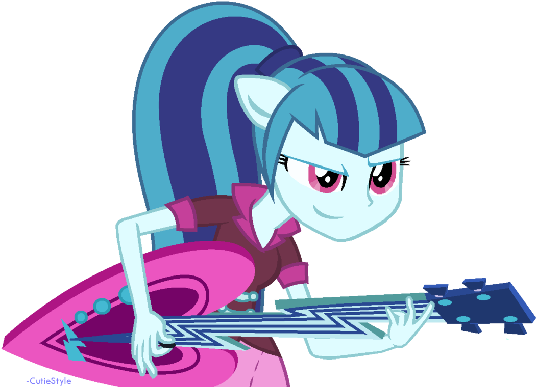 Соната Даск девушки Эквестрии