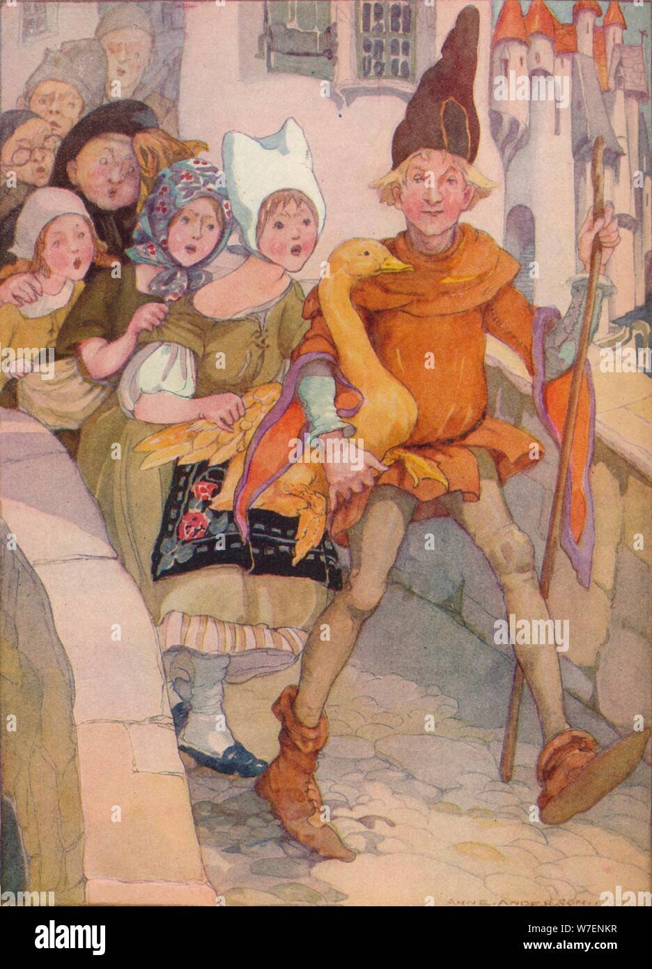 Сказки братьев Гримм золотой Гусь