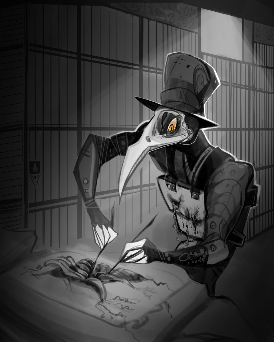 СЦП Чумной доктор и маска