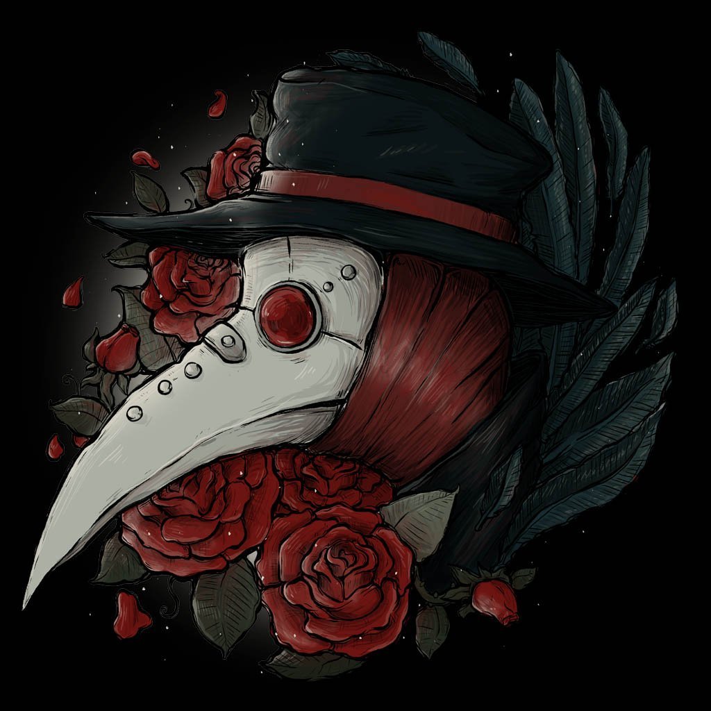 Чумной доктор арт