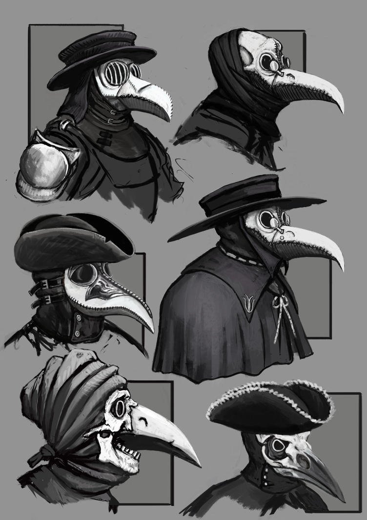 Шарль де Лорм Чумной доктор