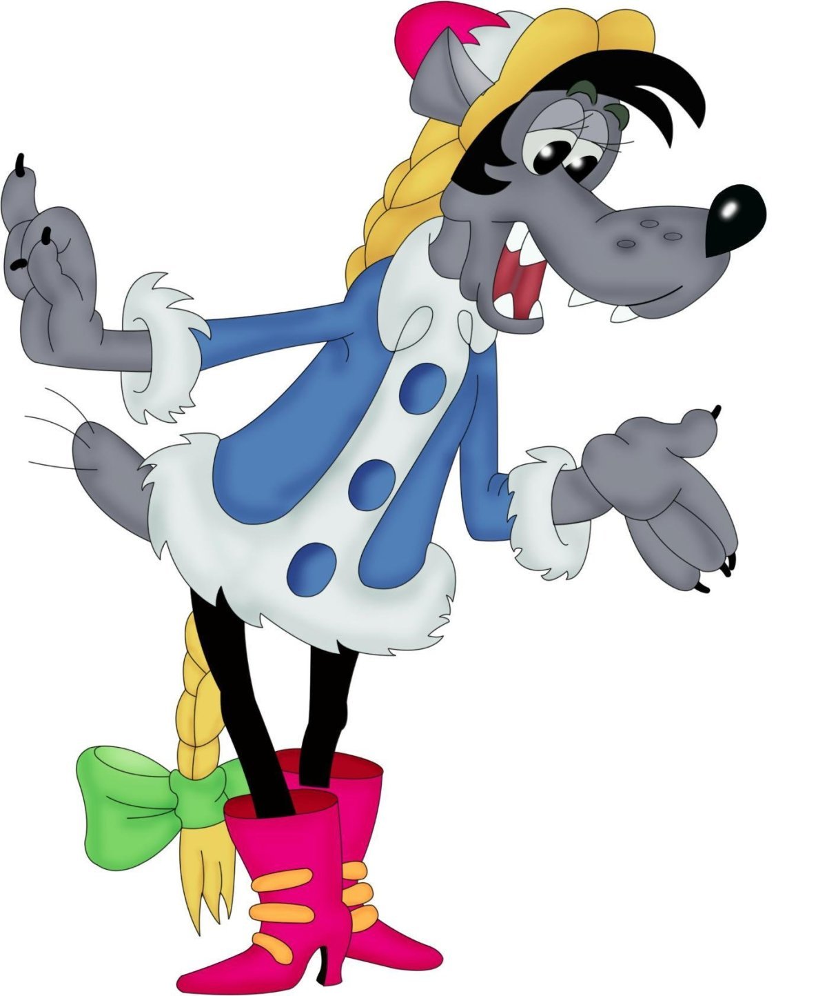 Ну погоди волк Снегурочка заяц дед Мороз