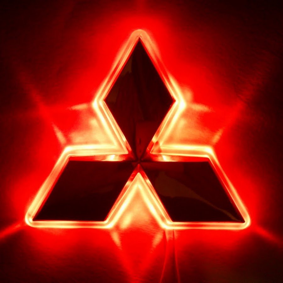 Красивый значок Митсубиси