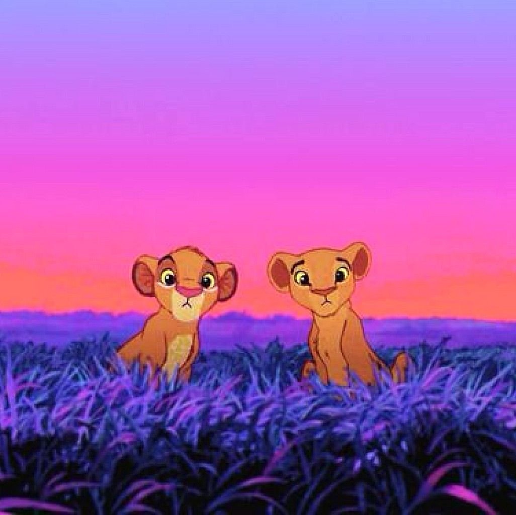 Король Лев Симба и Нала маленькие