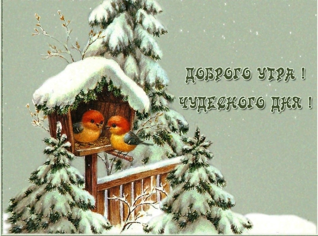 Приятного зимнего дня
