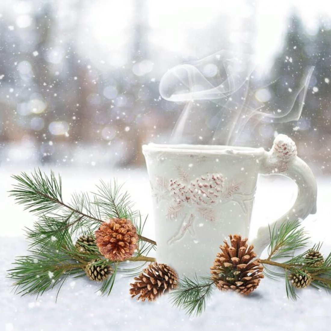 Пожелания с добрым зимним утром