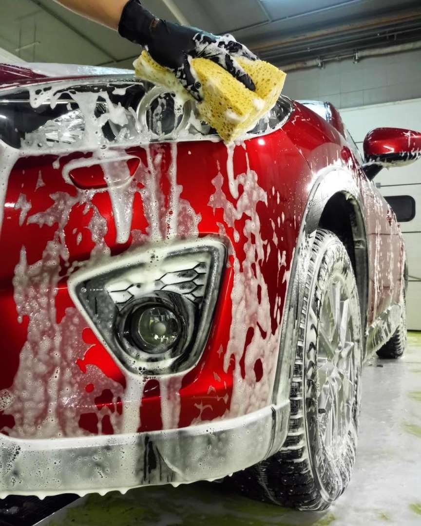 Комплексная мойка автомобиля