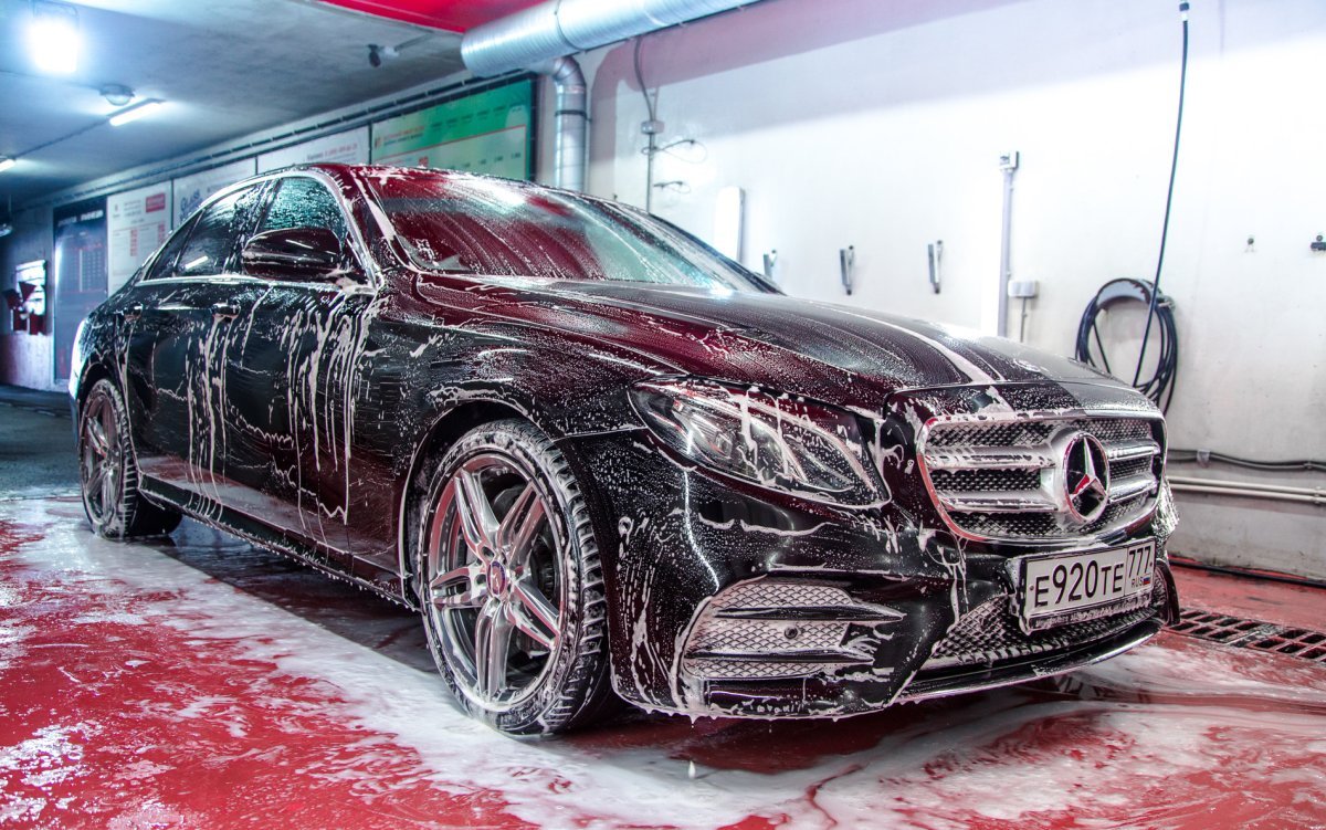 Мойка кузова автомобиля