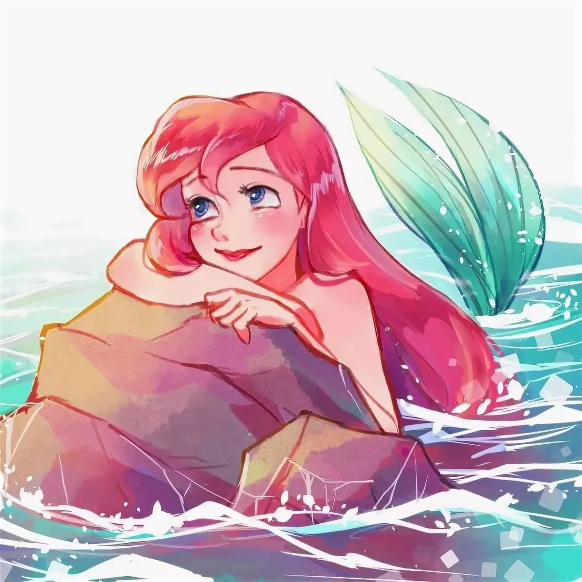 Аниме принцессы Диснея Ариэль