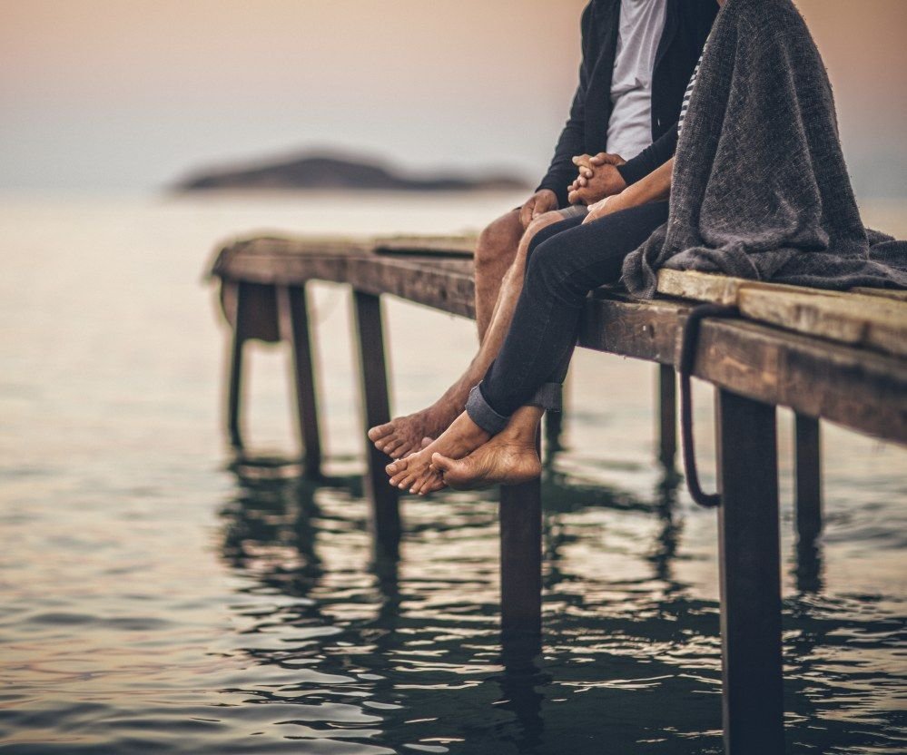 Фотосессия пар на кухне