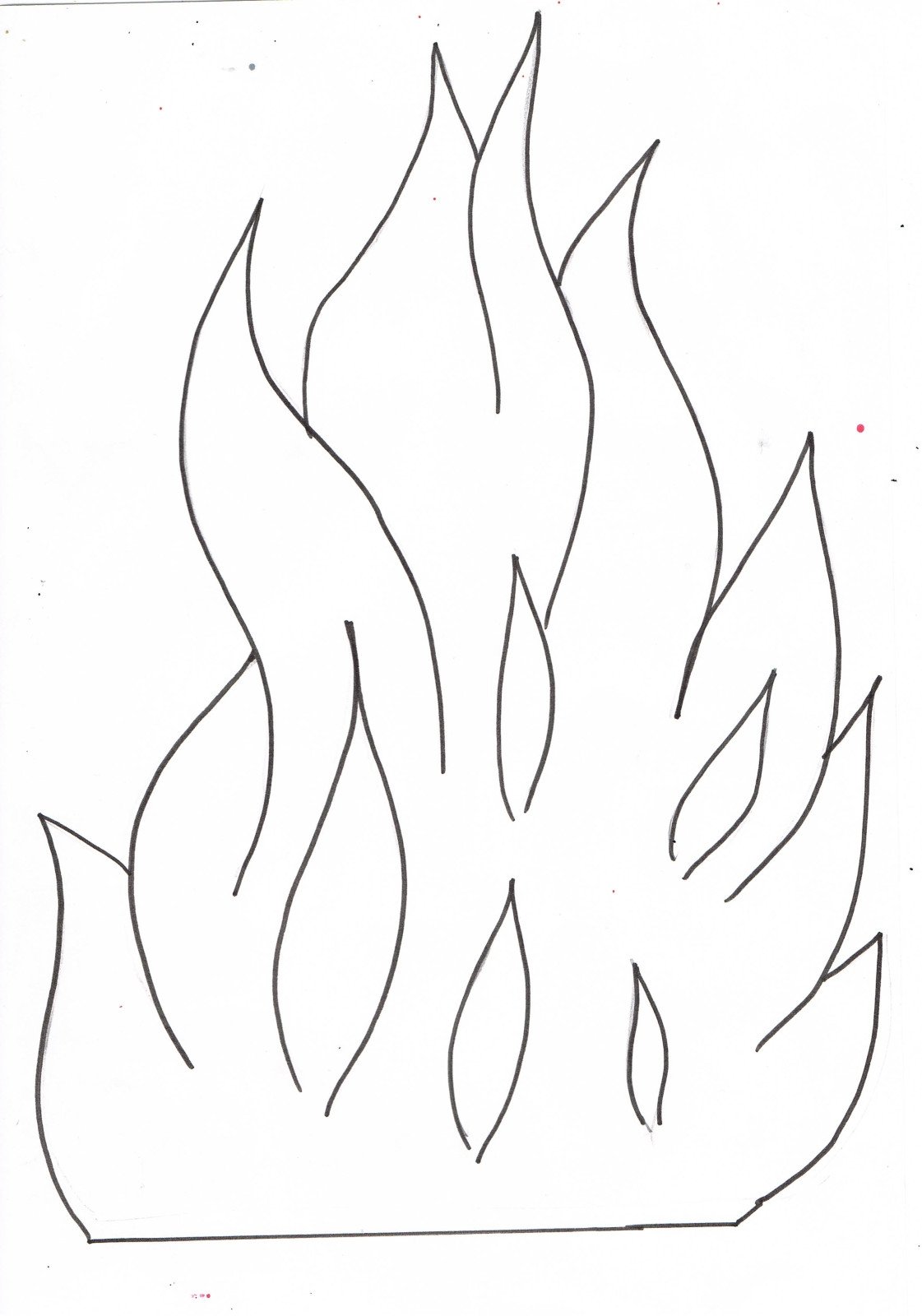 Огонь картинка для детей