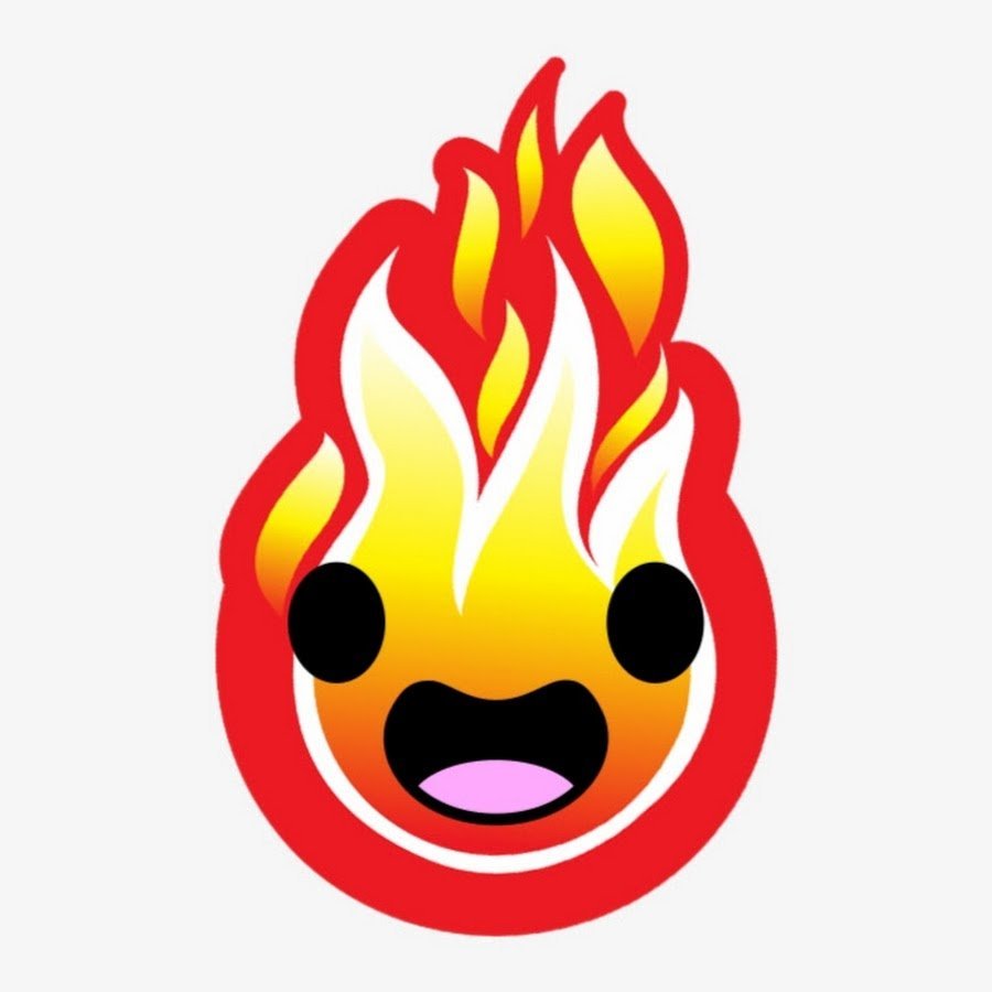 Эмодзи огонек