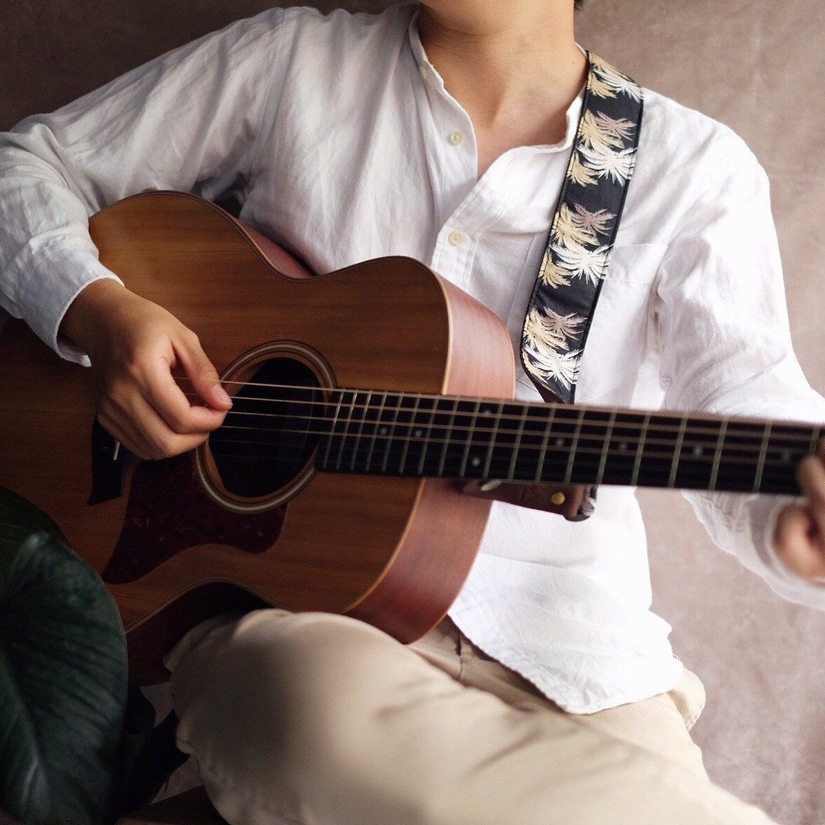 Парень с гитарой Эстетика