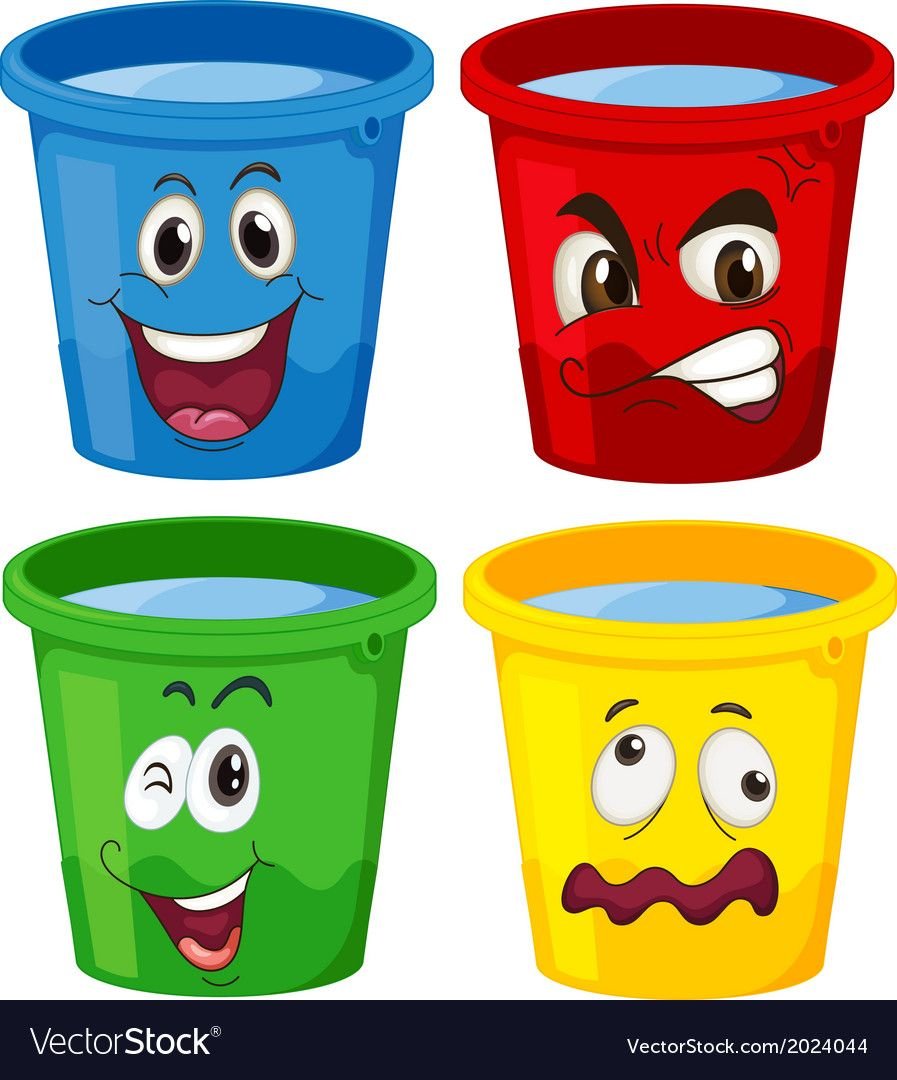 Ведро рисунок