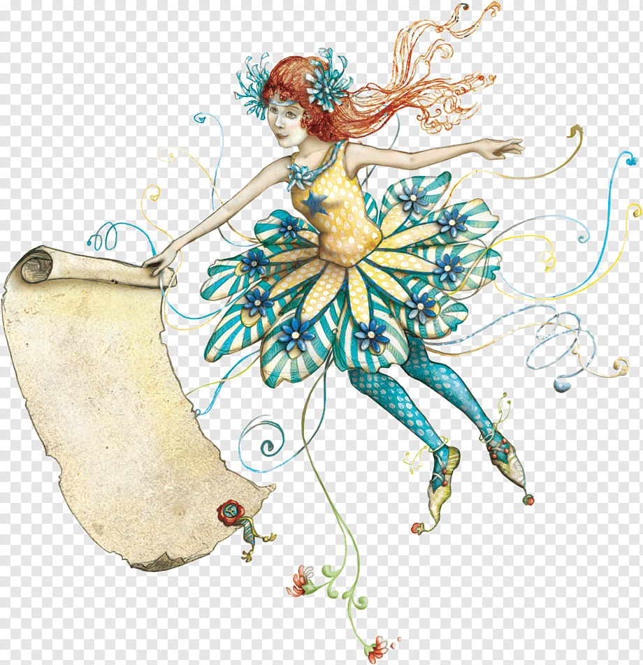 Феечки рисунки цветные