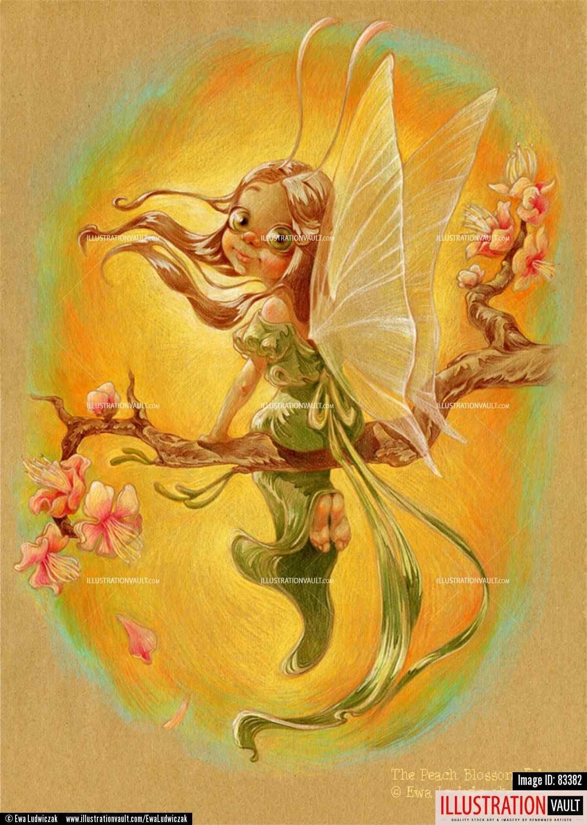 Нарисовать фею необычную