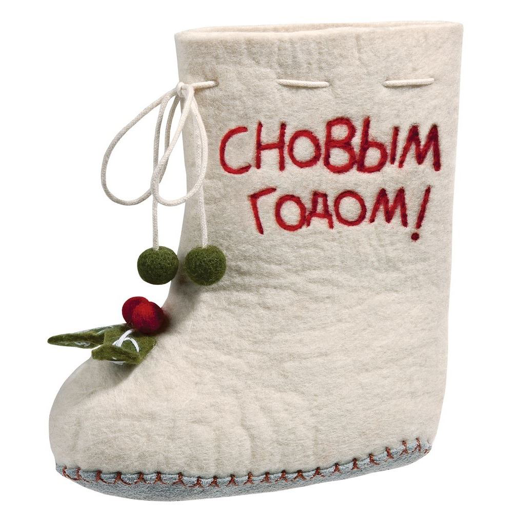 Валенок для подарка