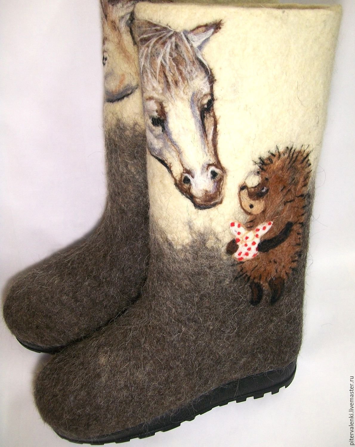 Маленькие дети зимой