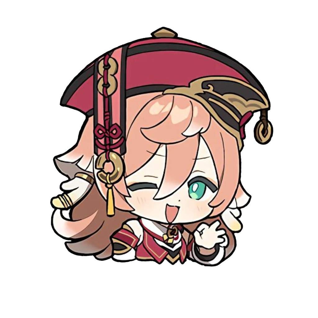 Геншин Чиби Стикеры